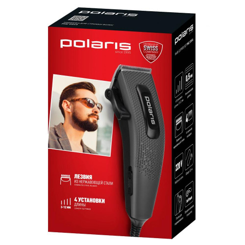 Машинка для стрижки POLARIS PHC 0954 серый