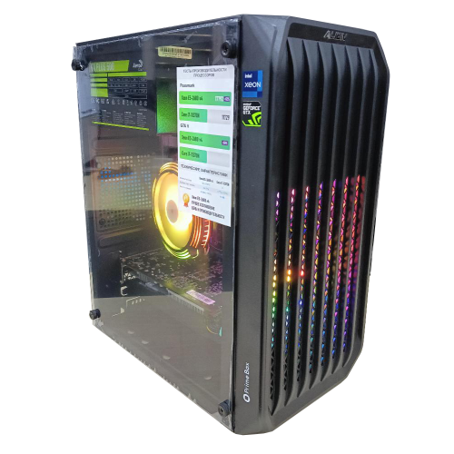 Компьютер Alien Game X2-G1B505W [Xeon 2680 v4/16 ГБ DDR4/GTX 1660 Super 6 ГБ/SSD 500 ГБ/500 Вт/W]