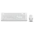 Клавиатура + Мышь A4 Fstyler FG1010 клав:белый/серый мышь:белый/серый USB Multimedia