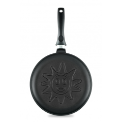 Сковорода блинная НЕВА МЕТАЛЛ 6224Сл (Солнце), 24 см