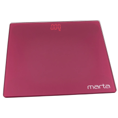 Весы напольные электронные MARTA MT-SC3600, красный рубин