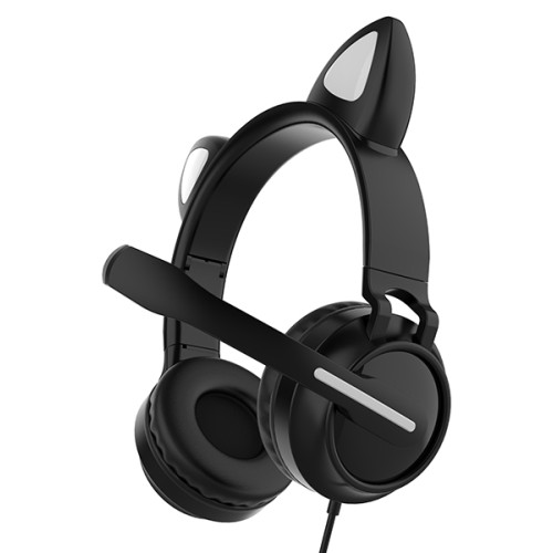 Гарнитура QUMO (33034) Game Cat Black