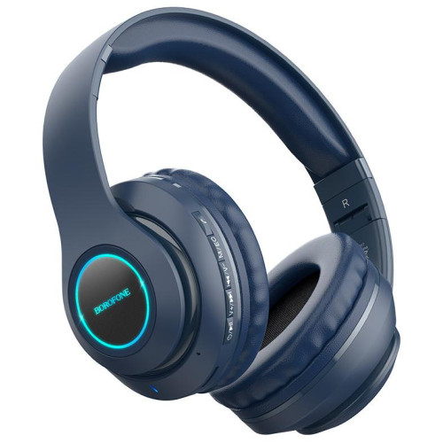 Гарнитура Bluetooth Borofone BO17 Dark Blue