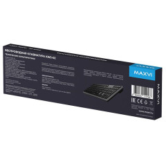 Клавиатура Maxvi KWS-02 Dark Grey беспроводная