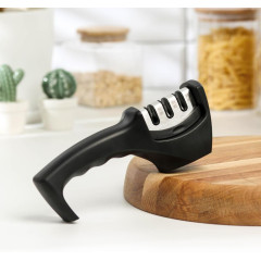 Точилка для ножей Доляна, 20х6х5,5 см (1007467)