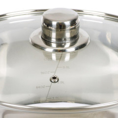 Кастрюля Daniks, DNN3, нерж., 6 л., (SD-A17-24)(355349)