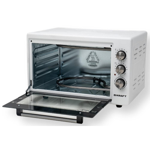 Электропечь KRAFT KF-MO 3801 W белый