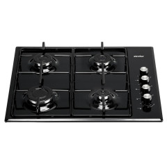 Стол газовый Simfer H60Q40B411 черный