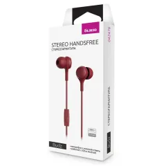 Гарнитура OLMIO Budz красный