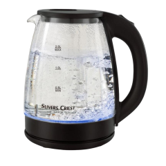 Чайник эл. Electric kettle SC 168 GK стекло/черный (*7)