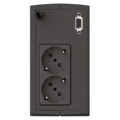 ИБП CyberElectro СТАРТ ПЛЮС-850ВА-ЕВРО черный