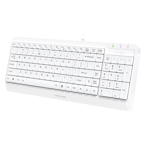 Клавиатура + Мышь A4Tech Fstyler F1512 белый (*8)