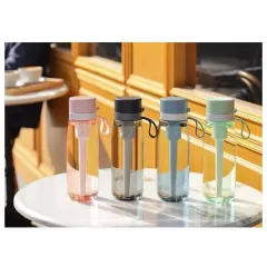 Бутылка-водоочиститель PHILIPS AWP2731PKR/58 розовый 0.66л.