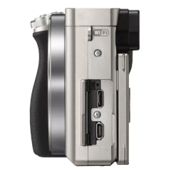 Фотокамера беззеркальная Sony Alpha ILCE-6000 Kit E PZ 16-50mm f/3.5-5.6 OSS, серебристый