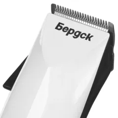 Машинка для стрижки БЕРДСК В.ЭМ.03Б белый/черный (сет.)