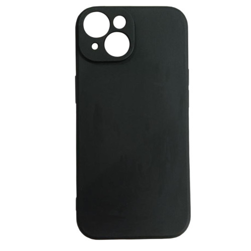 Бампер Apple iPhone 15 ZIBELINO Soft Matte черный