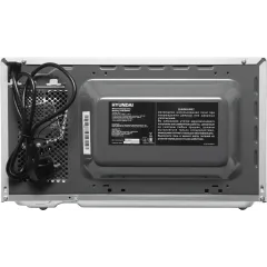 Микроволновая печь HYUNDAI HYM-D3002, 20 л., серебристая (Э/М)