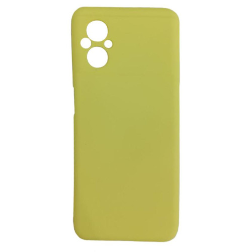 Бампер Xiaomi Poco M5 ZIBELINO Soft Case желтый
