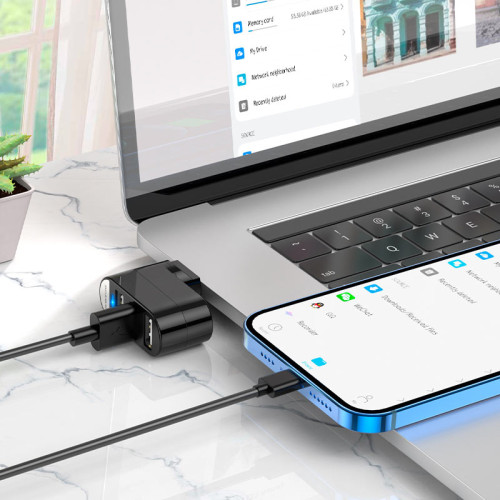 Коммутатор USB 2.0 Borofone DH3