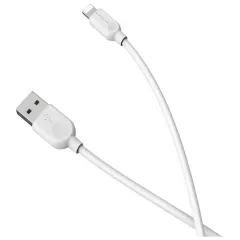 Кабель USB 2.0 A вилка - 8pin 2 м Borofone BX14 (White)