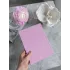 Зеркало косметическое настольное, складное, 20,5х15.5 см, розовое