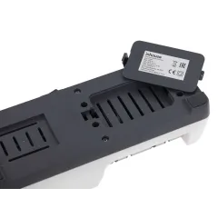 Точилка для ножей электрическая Inhouse IKSH-2401W, белая