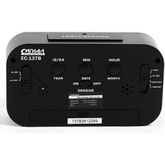 Часы настольные СИГНАЛ EC-137B (18135) черный