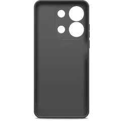 Бампер Xiaomi Redmi Note 13 4G Borasco Microfiber Case черный