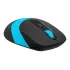 Клавиатура + Мышь A4 Fstyler FG1010 клав:черный/синий мышь:черный/синий USB Multimedia