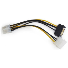 Переходник Molex - 8-PIN (CC-PSU-82) Кабель питания для видеокарт