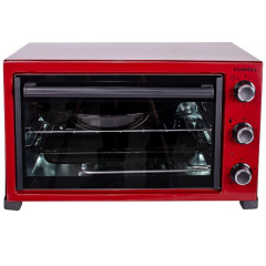 Электропечь Luxell MO-36CRD красный