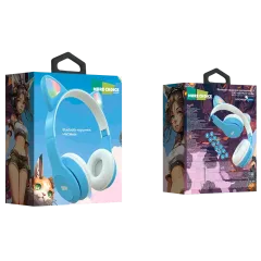 Гарнитура Bluetooth More choice HW24kids синий