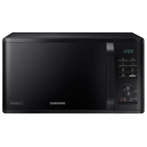 Микроволновая печь SAMSUNG MG-23K3515AK/BW, гриль, 23 л., черная (Э/М)