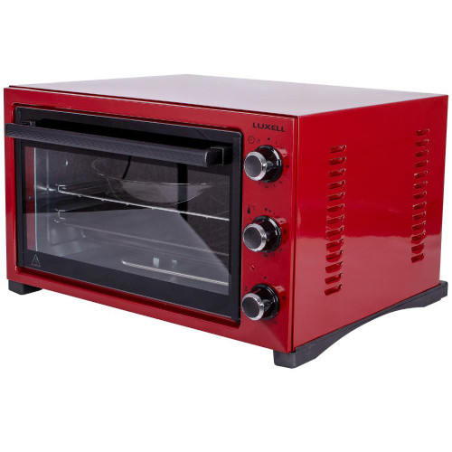 Электропечь Luxell MO-36CRD красный