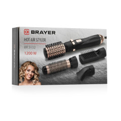 Фен-расческа BRAYER BR3132 черный