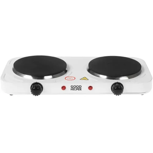 Настольная электроплита GOODHELPER ES-20P10 белая (диск 2)