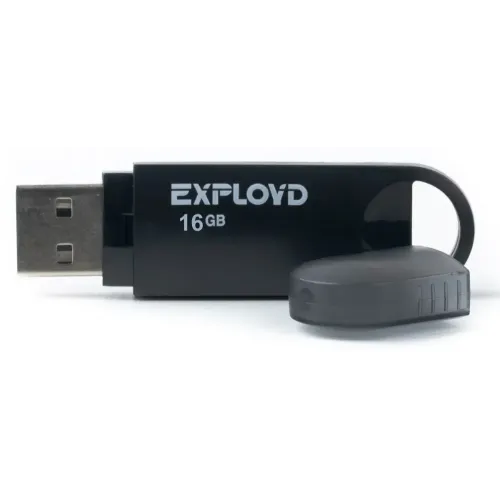 Карта USB2.0 16 GB EXPLOYD 570 черный