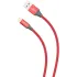 Кабель USB 2.0 A вилка - Lightning 8-pin 1 м Pero DC-02 красный