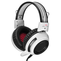 Гарнитура Oklick HS-G300 белый/черный