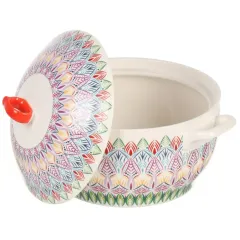 Кастрюля для запекания СПЕКТР Восток, керамика, круглая, 1,6 л, (Y6-10192/Y4-9178)(462620)