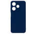 Бампер Tecno Spark 10/10C ZIBELINO Soft Matte синий защита камеры