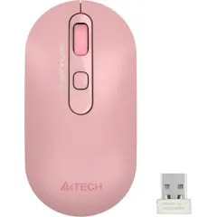 Мышь A4 Fstyler FG20 розовый оптическая (2000dpi) беспроводная USB