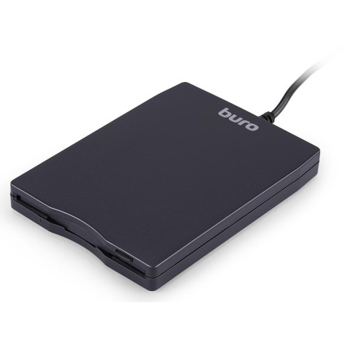 Привод USB FDD Buro BUM-USB 1.44Mb внешний черный
