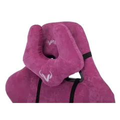 Кресло игровое Zombie VIKING KNIGHT Fabric малиновый Light-15 