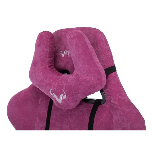 Кресло игровое Zombie VIKING KNIGHT Fabric малиновый Light-15 
