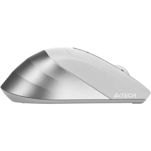 Мышь A4 Fstyler FG35S серебристый/белый оптическая (2000dpi) беспроводная USB (3but)