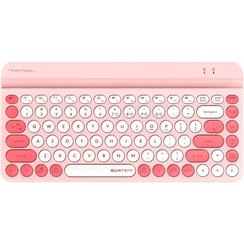 Клавиатура A4 Fstyler FBK30 розовый (*7)