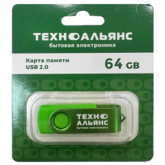 Карта USB2.0 64 GB Техно Альянс 