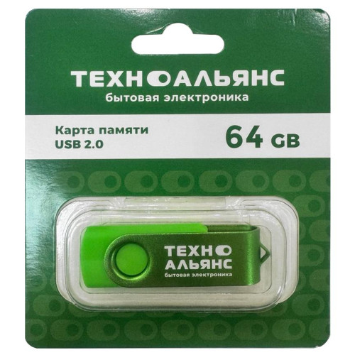 Карта USB2.0 64 GB Техно Альянс 