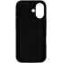 Бампер Apple IPhone 16 ZIBELINO Soft Case черный